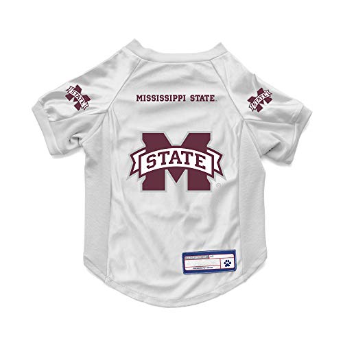 NCAA Mississippi State Bulldogs Stretch Pet Jersey (Mississippi State Bulldogs / X-Large)