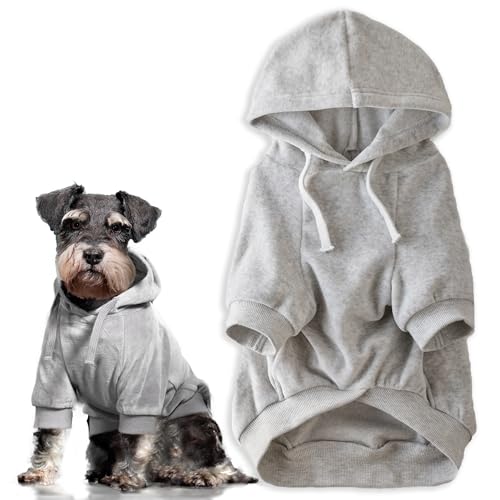Cooper II Dog Hoodie (Light Heather Gray / X-Large (55-80 lbs))