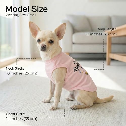 Dog Shirt 100% Cotton Shirts for Small Dogs (XS)