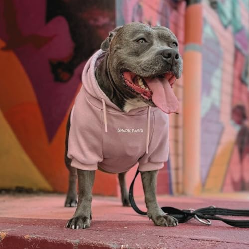 Dog Hoodie Buttery (Dusty Pink / X-Large)