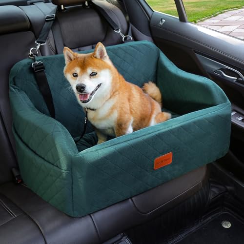 Dog Car Seat for Medium (Green / Large)