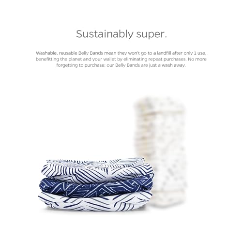 Washable Belly Bands for Male Dogs (Medium (16-20") / Kahuna)