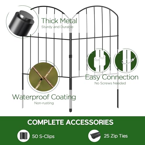 Garden Fence Total 27ft (Arched)