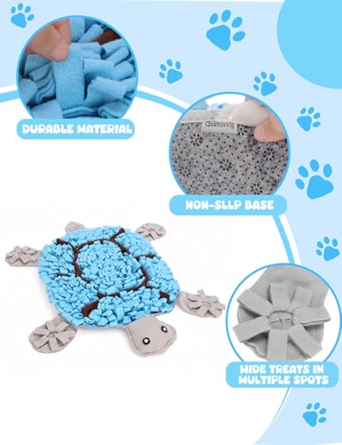 Snuffle Mat for Dogs (blue / L)