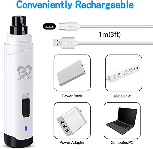 Dog Nail Grinder Upgraded (A-White)