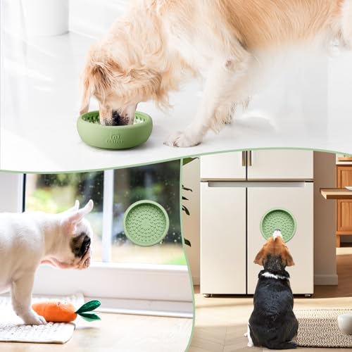 Dog Lick Bowl (Small / Green)