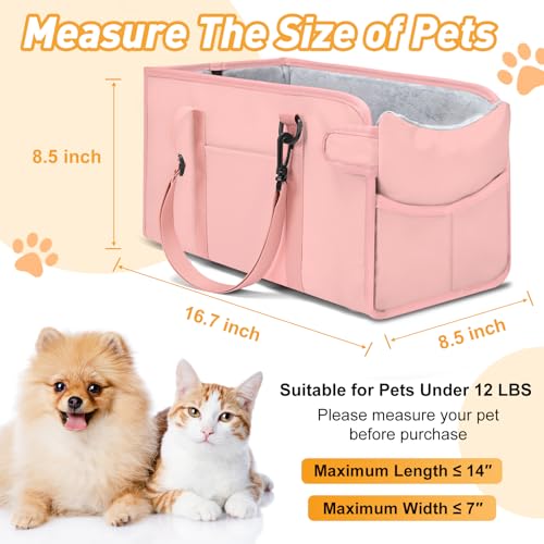 Portable Dog Car Seat for Small Dogs