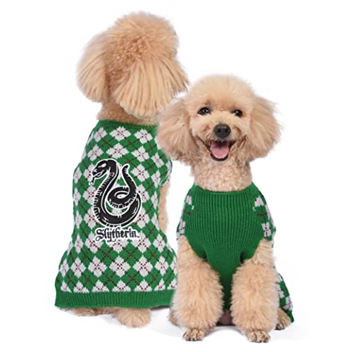 Slytherin Dog Sweater (Slytherin / Medium)