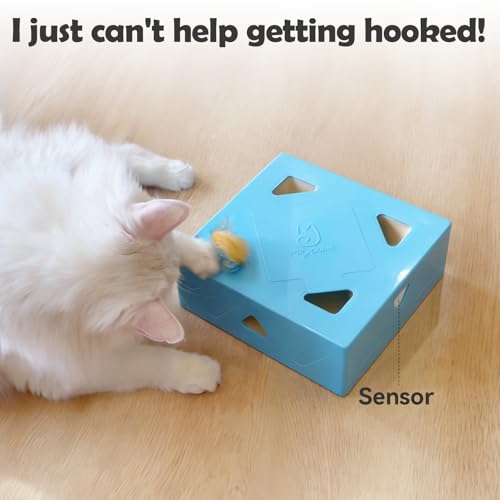 Interactive Cat Toy (Blue Normal / Large)