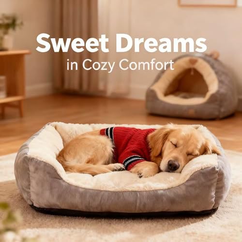 Small Medium Dog Sweater (Striped Red / XX-Large)
