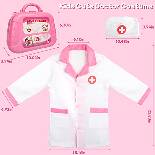Doctor Kit with Puppy for Kids (Pink case with doll)