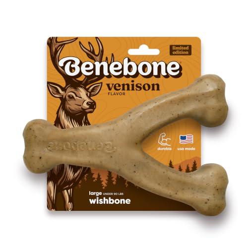 Wishbone Dog Chew Toy for Aggressive Chewers (Large)