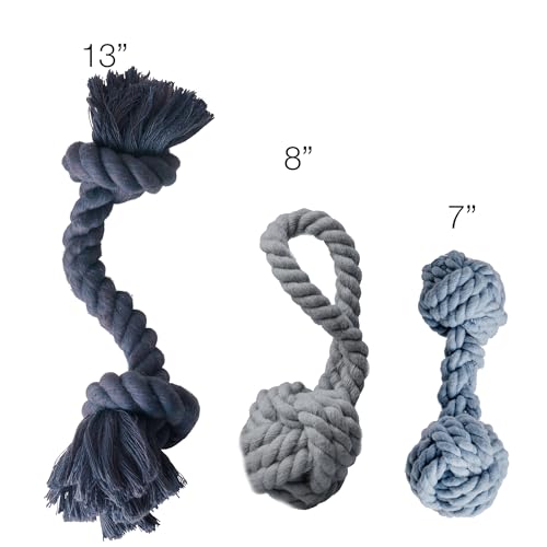 Brady The Rope Tug Toy 3 (Navy Ombre / One Size)