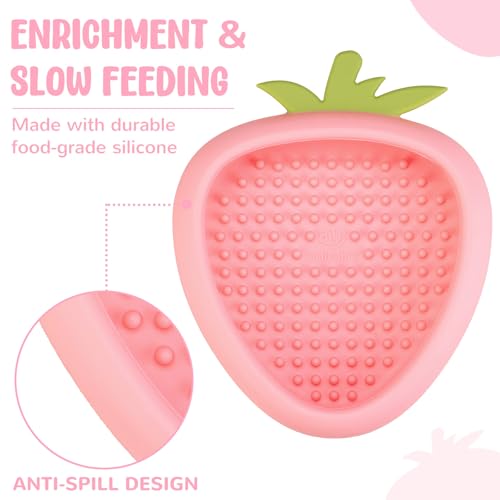 Freeze Dog Lick Bowl (S / B- Pink)