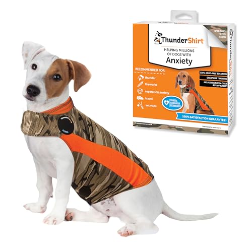 for Dogs Calming Anxiety Vest (Camo / Small)