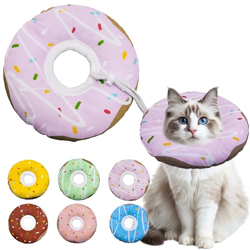 Cat Cone Collar Soft (Waterproof Purple / Large)