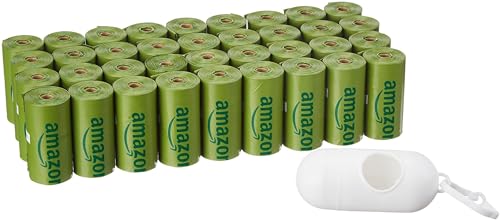 Premium Leak Proof Dog Poop Bags with Dispenser and Leash Clip (540 Bags)