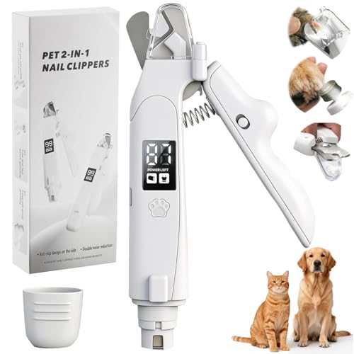 Dog Nail Clippers with Light