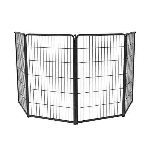 Homeplus Indoor Dog Playpen (Black / 45"H)