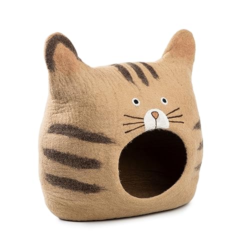 Luxurious Merino Wool Cat Cave (Face)