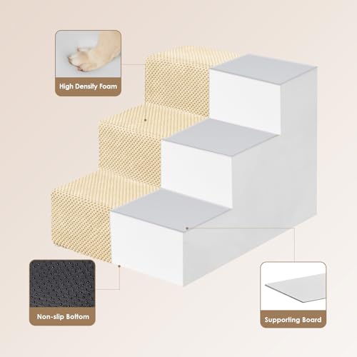 Dog Stairs for Small Dogs 13.5" H (Graige / Standard 15" x 18" x 13.5")
