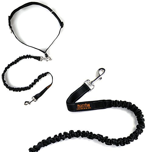 Hands Free Dog Leash (36" / Black)