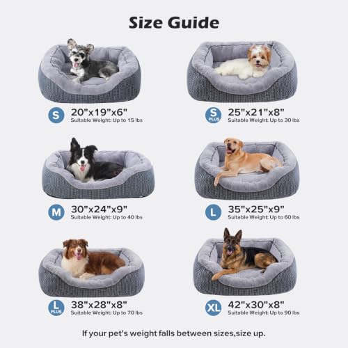 XL Dog Beds Large Sized Dog (XL (42"x30"x8") / Navy)