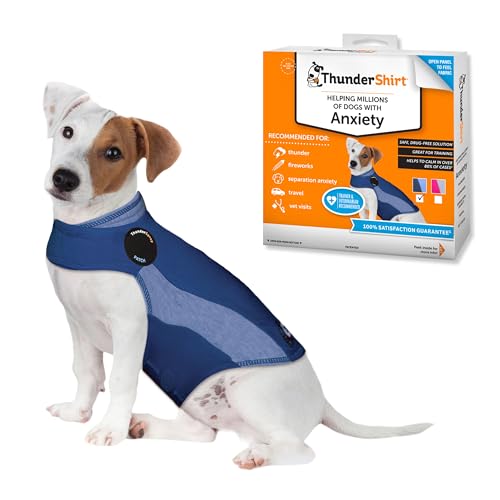 for Dogs Calming Anxiety Vest (Blue / Small)