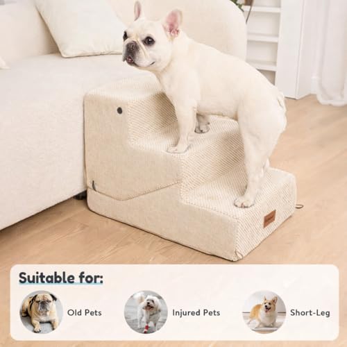 4 Step Dog Stair and Ramp for Small Dogs and Cats