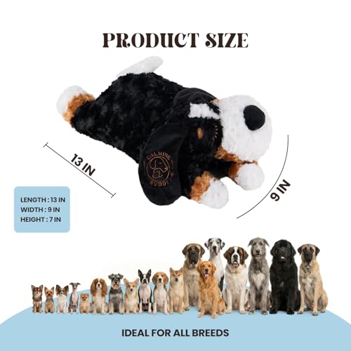 Teddy Heartbeat Puppy Toy with Reusable Heat Pack