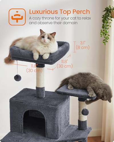 Cat Tree 73.2 (73.2 Inches / Smoky Gray)