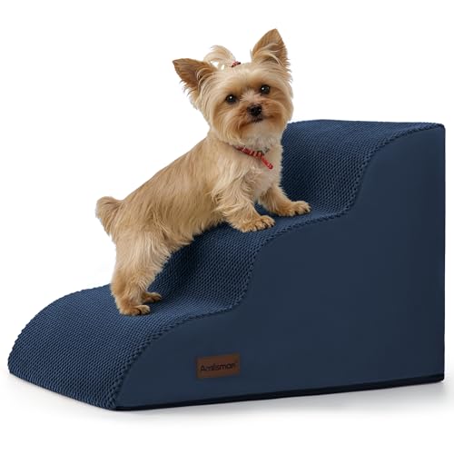 Dog Stairs for Small Dogs (Blue)