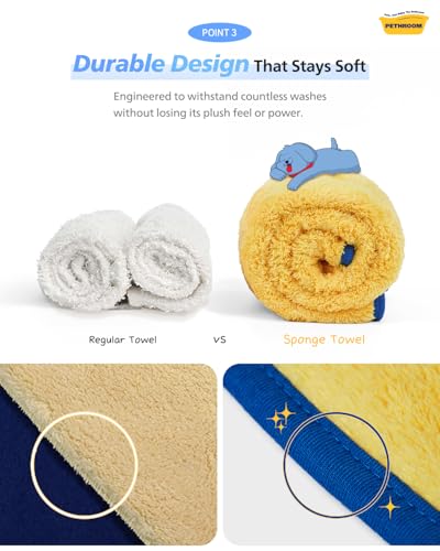 Portable Pet Towel for Dogs & Cats (Small)