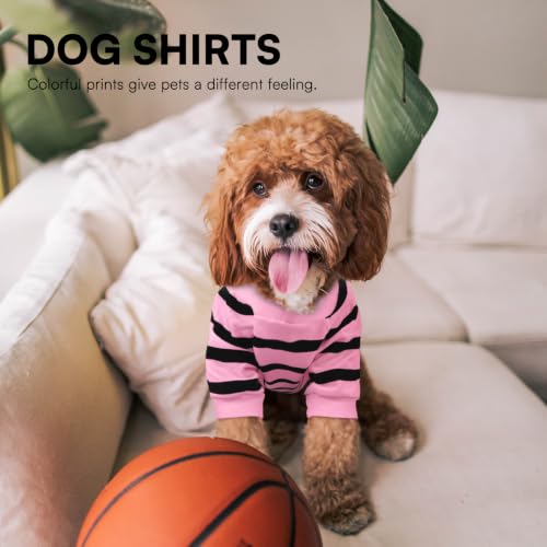 Dog Shirts for Small Dogs (Light Pink / Small)