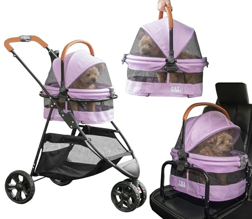 3-in-1 Travel System View 360 Stroller, Cotton Candy (Cotton Candy- 3 Wheel)