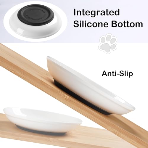 Cat Food Bowl (Shallower-3 Pack)