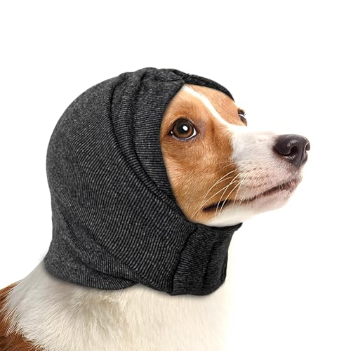 Dog Calming Hoodie Adjustable (Grey / M)