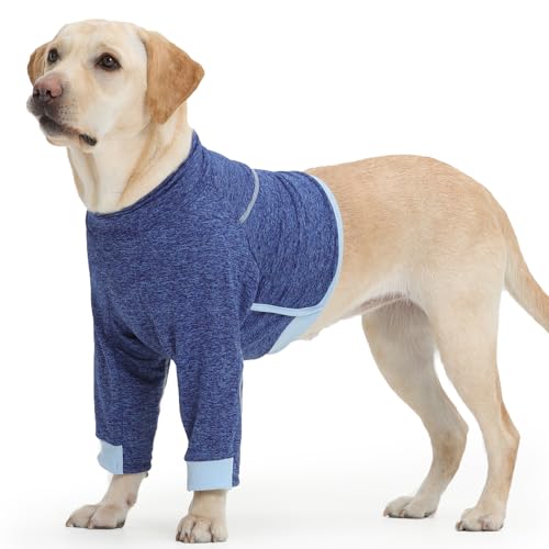 Dog Sleeve to Prevent Licking Elbow Protector (XL / Blue)