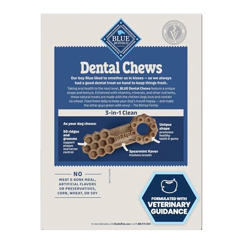 Chicken & Spearmint Large Dental Chews (44 Ounce (Pack of 1))