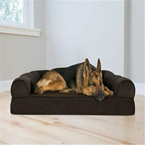 Orthopedic Dog Bed for Large (Large / Espresso)