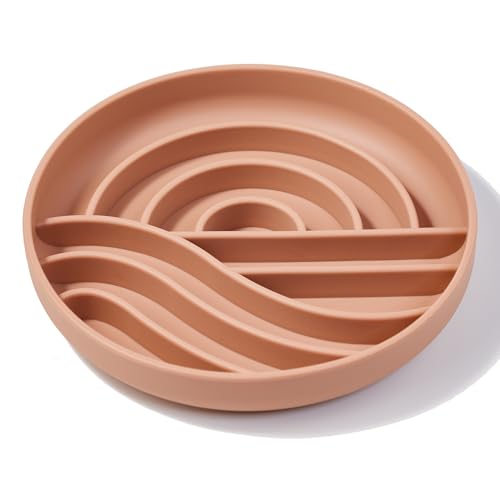 Slow Feeder Dog Bowl (Coral)