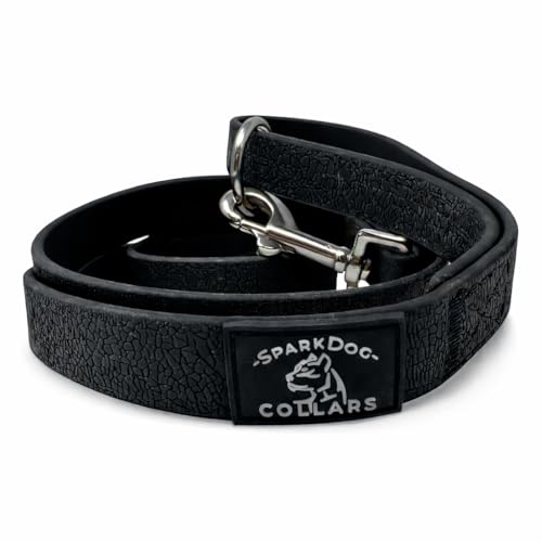SparkDog 4ft Working Dog Control Leash (Heavy Duty Stainless Steel / L 4' * W 3/4")