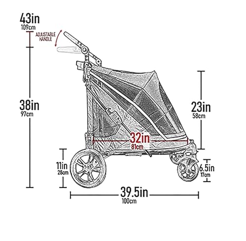 No Zip Expedition Pet Stroller (Light Graphite / Expedition)