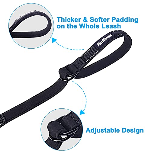 Short Dog Leash (Black / Short - 1 Pack)