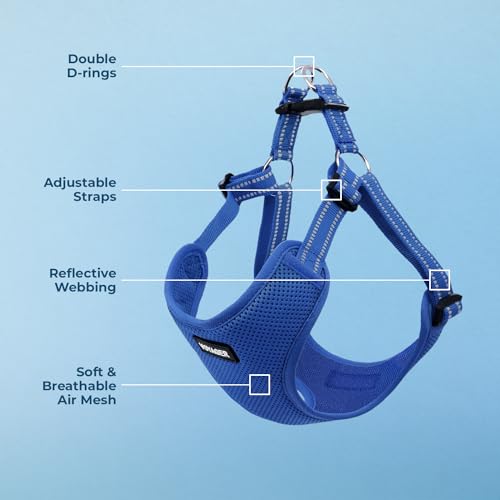 Voyager Step in Flex Adjustable Dog Harness (Harness (Royal Blue) / M)