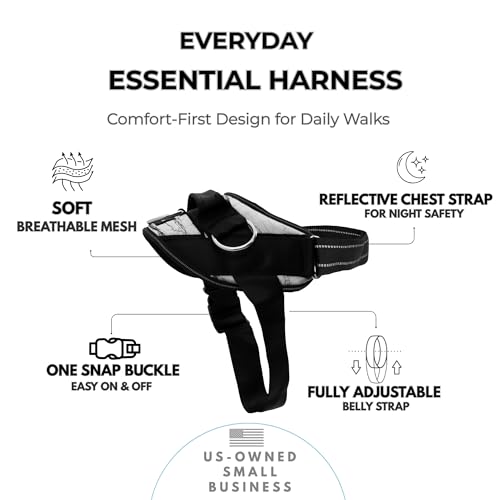 Essential Dog Harness (White Marble / XS)