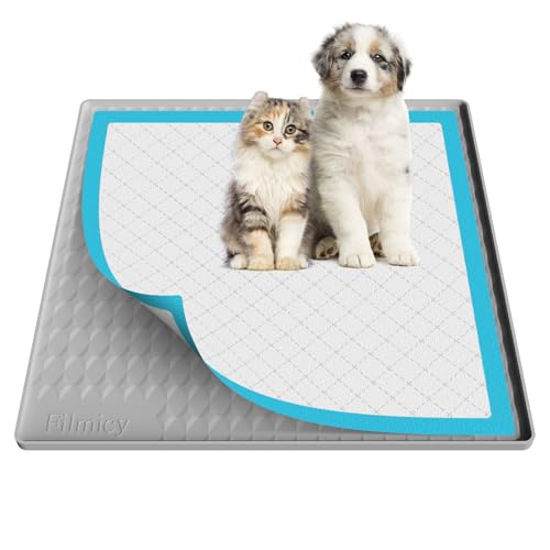 Pee Pad Holder for Dogs (24" x 24" / Light Grey)