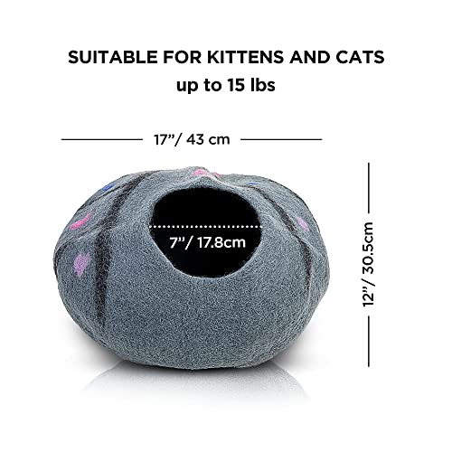 Premium Felt Cat Cave Bed (Enchanted)