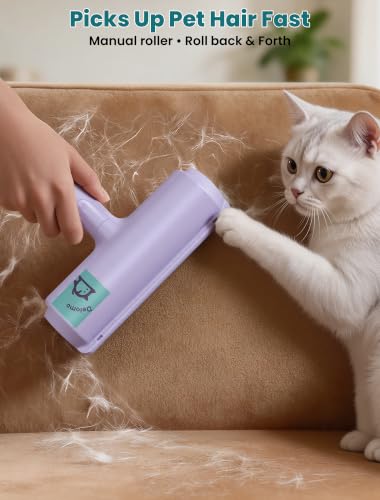 Pet Hair Remover Roller (C: Purple（limited Color）)