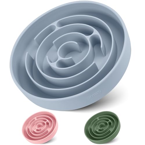 Extra Large Slow Feeder Bowl (Blue / XL)